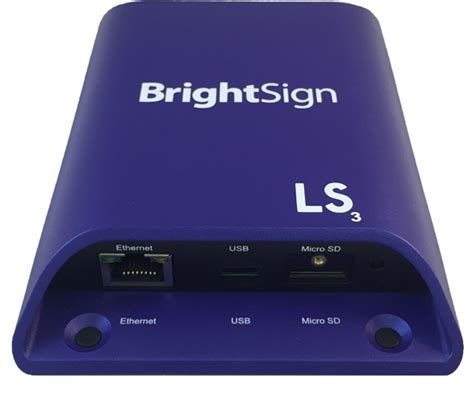 Brightsign Ls423 Standard Io Player Touchboards