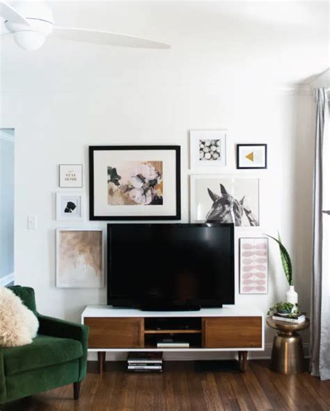 Remodelaholic 95 Ways To Hide Or Decorate Around The Tv Electronics