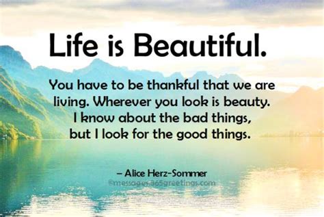 Life Is Beautiful Quotes And Sayings