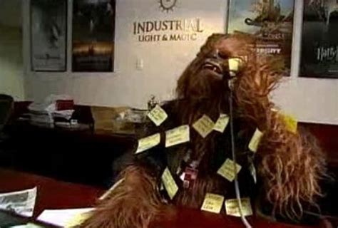 Chewbacca Doing Human Stuff Is Very Funny