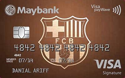 Fri, aug 6, 2021, 4:00pm edt Maybank FC Barcelona Visa Signature - Cashback and discount