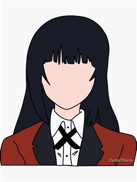 Yumeko Sticker For Sale By Pastelthorns Redbubble