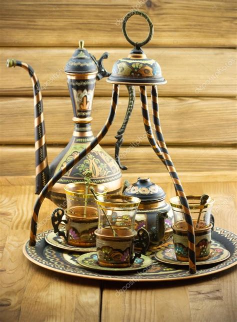 Traditional Turkish Tea Set Stock Photo By Rashevskiy
