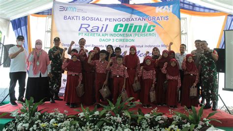 Pt Kai Daop Cirebon Hadirkan Kembali Rail Clinik Untuk Memberikan