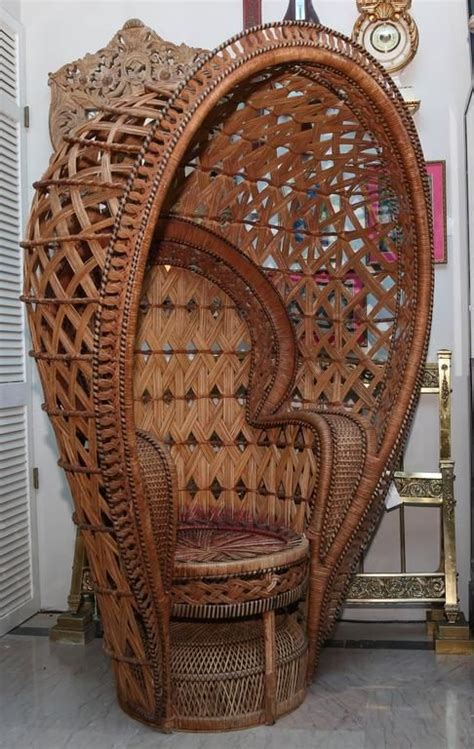 Rattan peacock chair for sale. 1stdibs Wicker Quintessential Peacock Anglo-Indian Indian ...