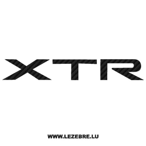 Download shimano deore xt logo vector in svg format. Sticker autocollant carbone Shimano XTR