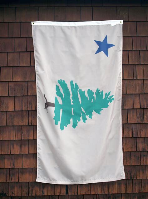 1901 Maine Flag Available In 4 Sizes 1901 Original Maine Flag