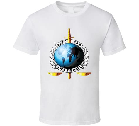 Download the free graphic resources in the form of png, eps, ai or psd. Interpol Logo Police Icpo World T Shirt