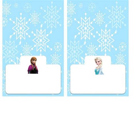 8 Best Images Of Frozen Party Food Tent Label Free Printables Disney