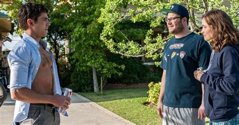 bad neighbours review seth rogen and zac efron gross but great film the guardian