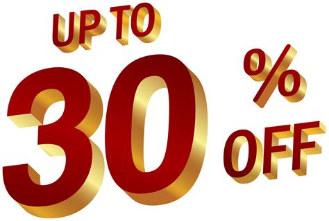 30 Discount Png Clip Art Library