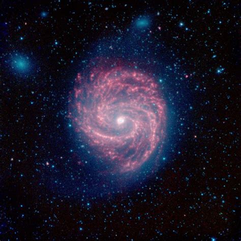 The Swirling Arms Of The M100 Galaxy
