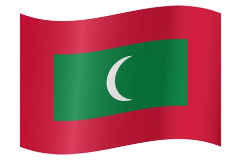The Maldives Flag Icon Country Flags