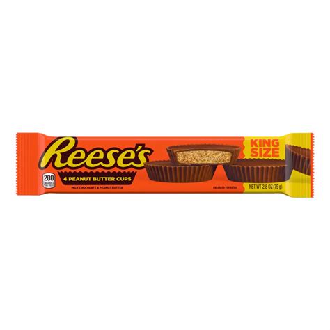 reese s milk chocolate king size peanut butter cups 2 8 oz