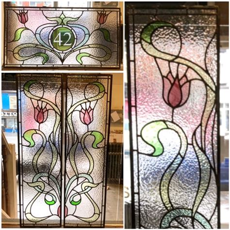 bespoke stained glass panels buy from period home style
