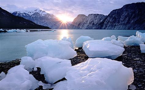 Hd Wallpaper Photography Water Lake Nature Ice Mountain Sunlight