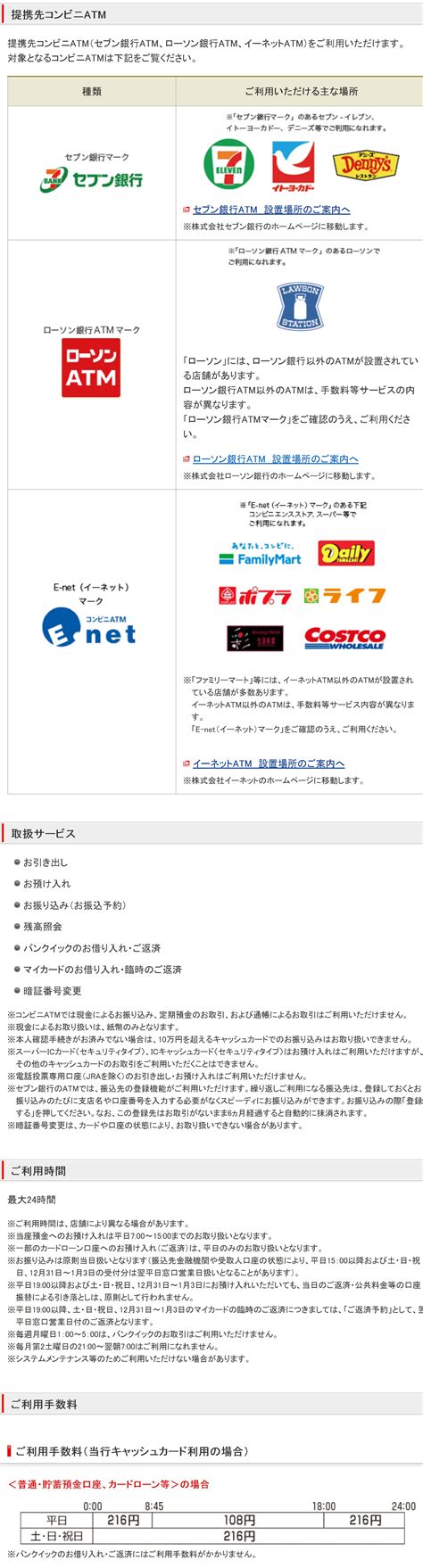 「atm手数料」や「振込手数料」がお得なネット銀行。 1 「sbjプレミアクラブ」のステータスによって、無料出金回数および無料振込回数は異なる。※ 2 ジャパンネット銀行あてと楽天銀行あての無料振込回数は月3回まで。 コンビニATMで手数料無料の銀行!ネットバンク・りそな銀行など!