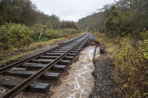 Steam Railway Closed After Flood Damage