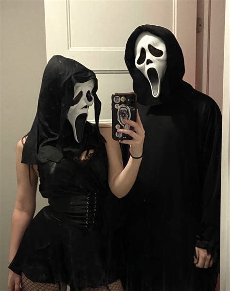 Scary Couples Costumes Dark Costumes Couples Halloween Outfits Emo Couples Cute Couple