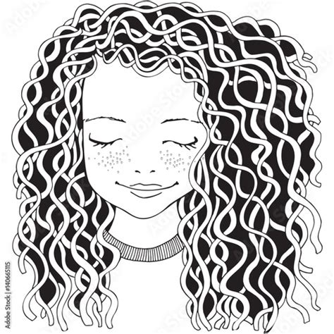 19 Curly Hair Coloring Pages Printable Coloring Pages