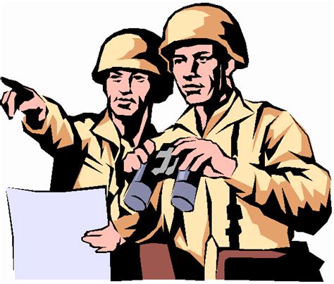 World War 2 Soldiers Cartoon Clip Art Library