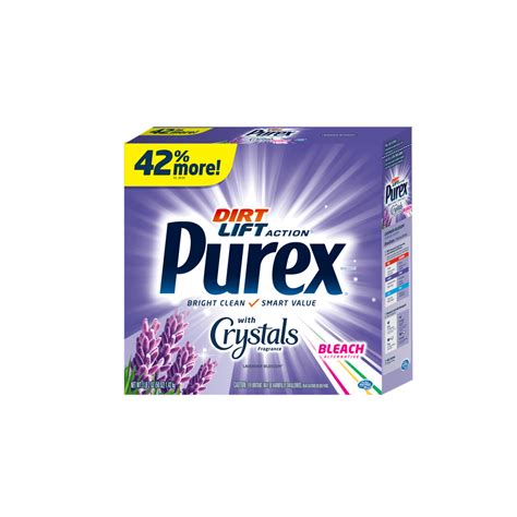 Purex Powder Laundry Detergent With Bleach Alternative Lavender