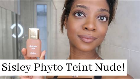 New Sisley Phyto Teint Nude Foundation Review Swatches Demo YouTube