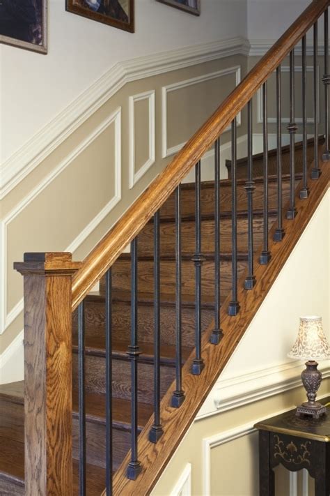 Wrought Iron Banister Stair Designs