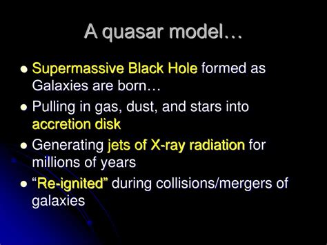 Ppt Quasars And Other Active Galaxies Powerpoint Presentation Free