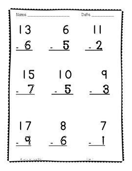 For practicing some math skills like a simple addition, there is just nothing more efficient than a these addition worksheets for the touch math addition worksheets pdf start with simple addition. Touch Math Subtraction Practice Worksheet Set by Lisa's ...