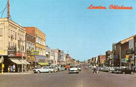 Oklahoma Old Main Street Postcards Peter D