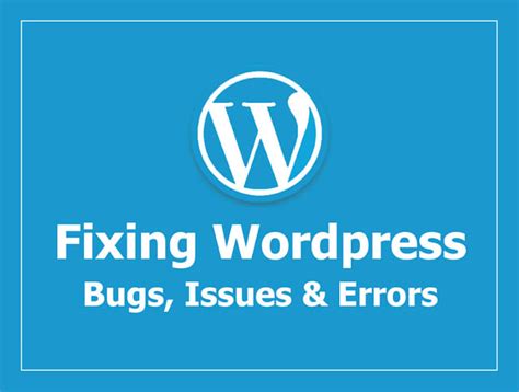 Quickly Fix Wordpress Errors And Wordpress Issues For Codeclerks