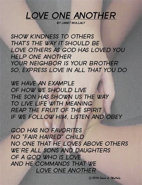 Love One Another Christian Quotes Quotesgram