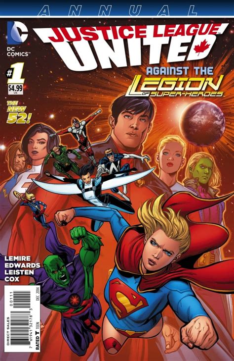 Justice League United Annual The Infinitus Saga Part Of Issue
