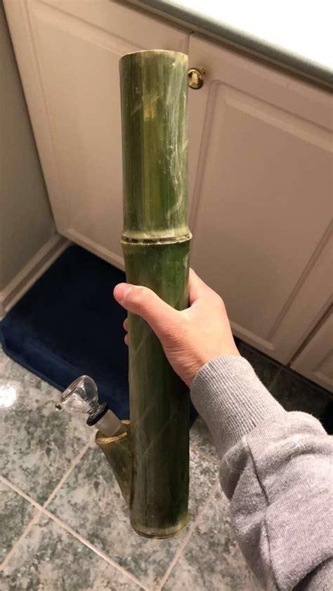 My Custom Made Bamboo Bong Trees