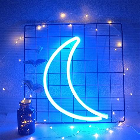Moon Neon Sign Neon Light For Room Tapestry Girls