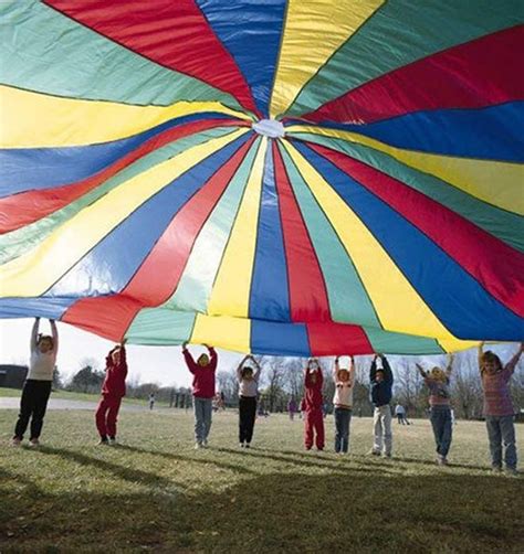 Nostalgia Time Revisiting The Past Parachute Games For Kids