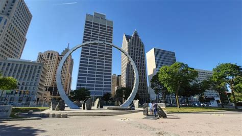 Hart Plaza Detroit Michigan Top Brunch Spots