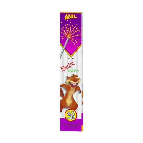 Multicolor Diwali Anil 10 Cm Deluxe Electric Sparklers Crackers