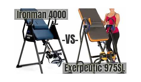 Exerpeutic 975SL Inversion Table Review, Video + Instructions