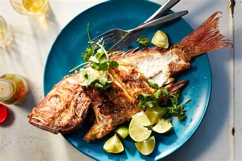 Pescado Frito Fried Red Snapper Recipe Nyt Cooking