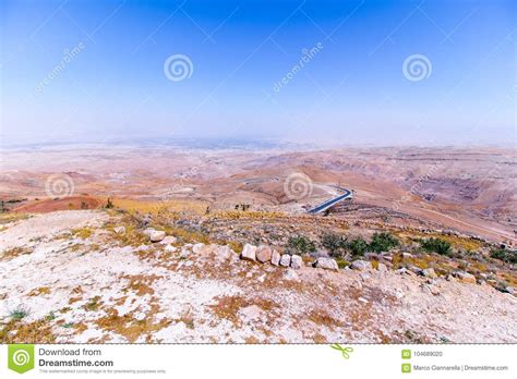 View Of The ` Promised Land` From Mount Nebo Stock Photo Image Of