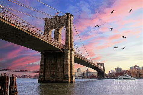 Brooklyn Bridge Photograph By Virginie Herin Fine Art America