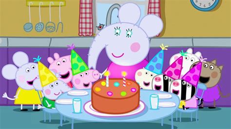Peppa Pig S03e51 Edmund Elefant Feiert Geburtstag Edmond Elephants