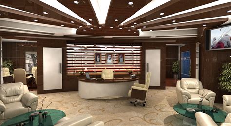 Office Decoration Executive Interior Design Luxury Offices