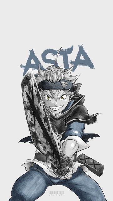 Then tap on the image and hold for a few seconds. Asta - Black Clover Wallpaper | Black clover anime, Black ...