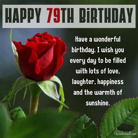 Happy 79th Birthday Images And Funny Wish Cards