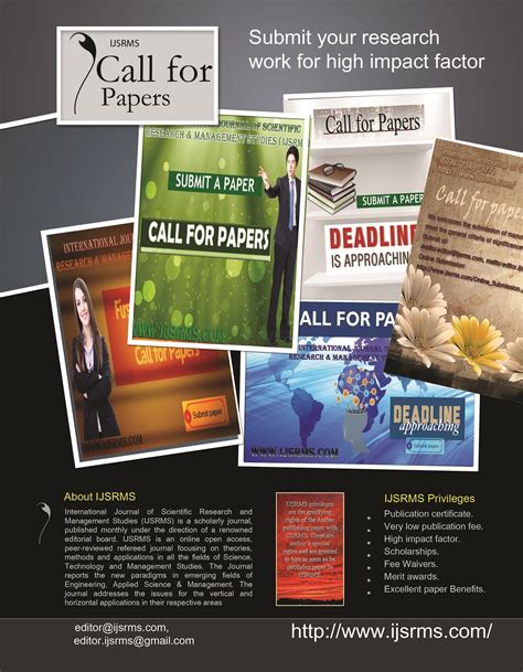 Call For Papers Flyer Paper Flyers Fields Of Science Study Call
