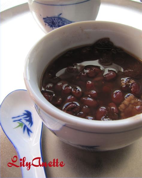Chinese Red Bean Dessert Soup