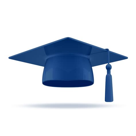 Blue Graduation Hat Png Png Image Collection